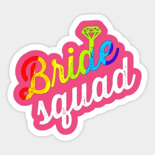 Bride Squad Sticker